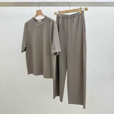 STATEMENT质感休闲纯棉套装