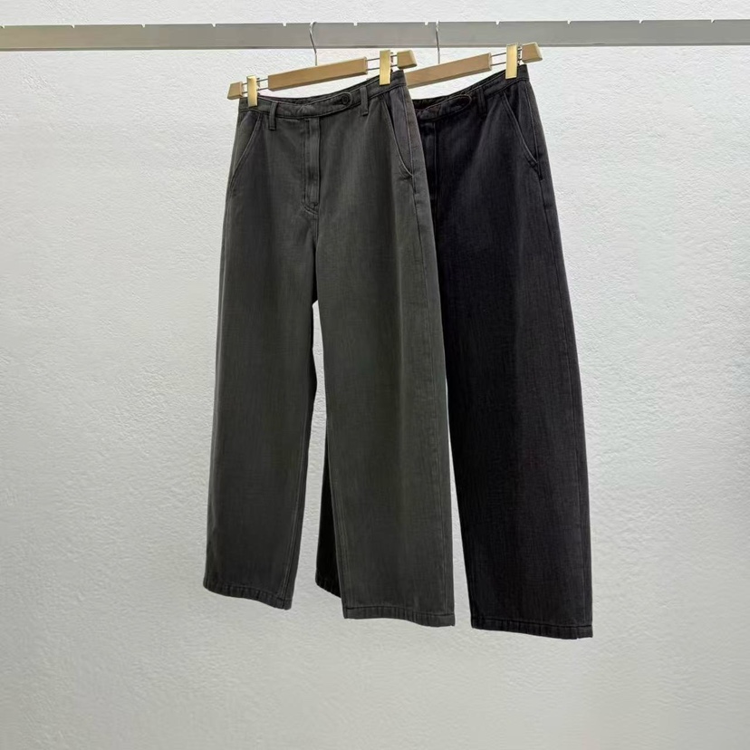 STATEMENT休闲舒适灰色系牛仔裤