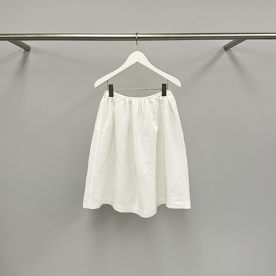 WATER春季新款净版纯棉气质半裙