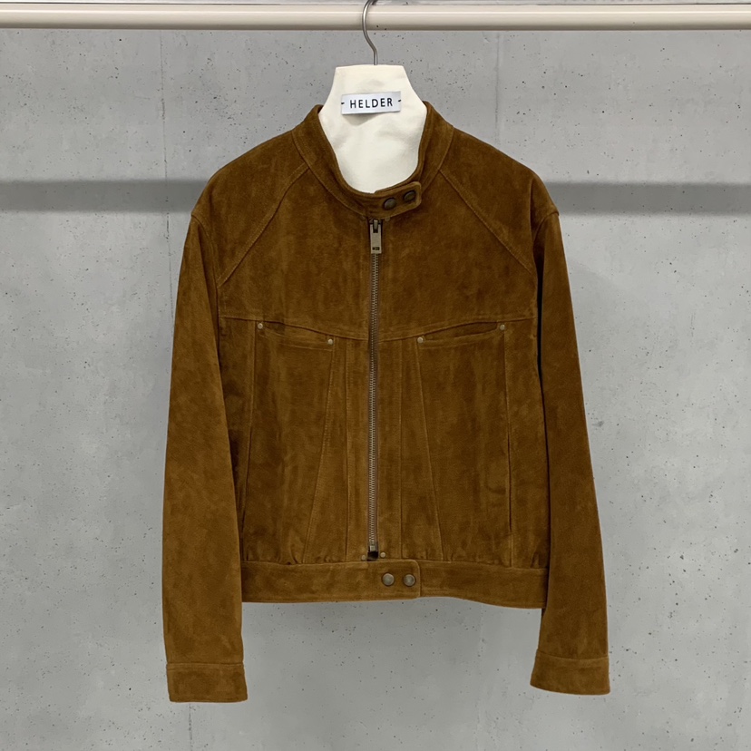 HELDER-P新款立领皮衣外套