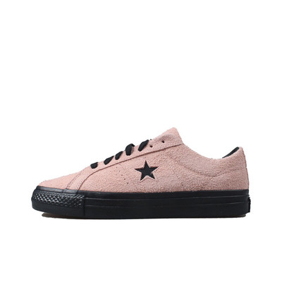 CONVERSE one star pro 粉色低帮帆布鞋 男女同款 A05267C