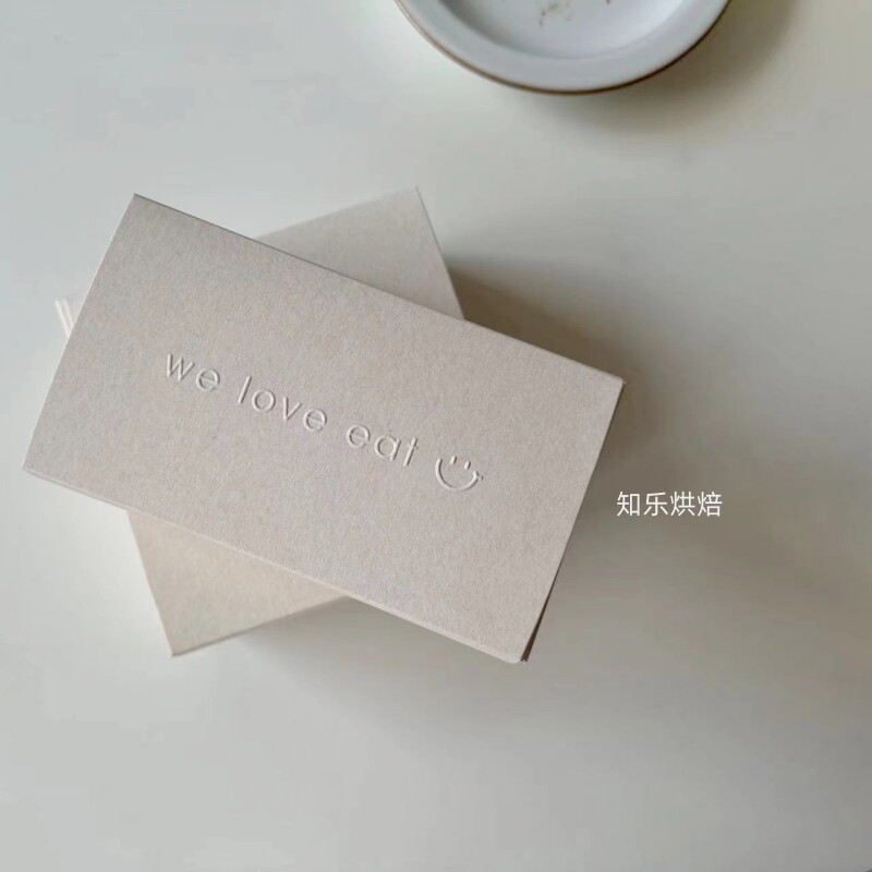 INS风西点包装打包纸盒特种纸图片