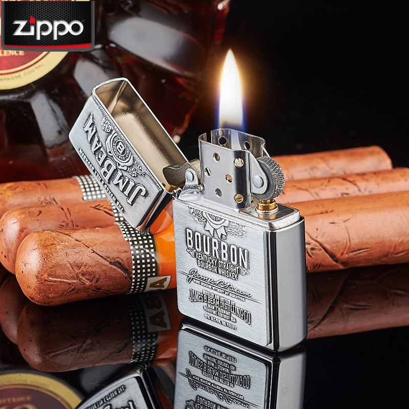 原裝正品zippo打火機 銀色占邊酒標 徽章貼章 250JB928 限量正版