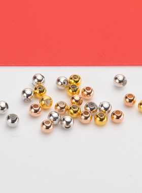 DIY珍珠配件 S925纯银进口工艺硅胶定位珠 可配带针盒子O字链