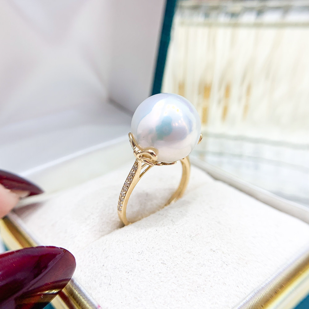 陈生生珍珠G18k金遮瑕款