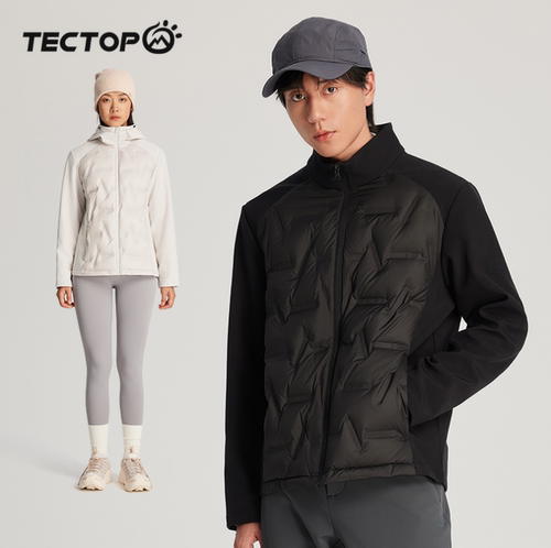 tectop探拓户外轻薄羽绒服男女款鸭绒轻量化登山防风保暖夹克外套