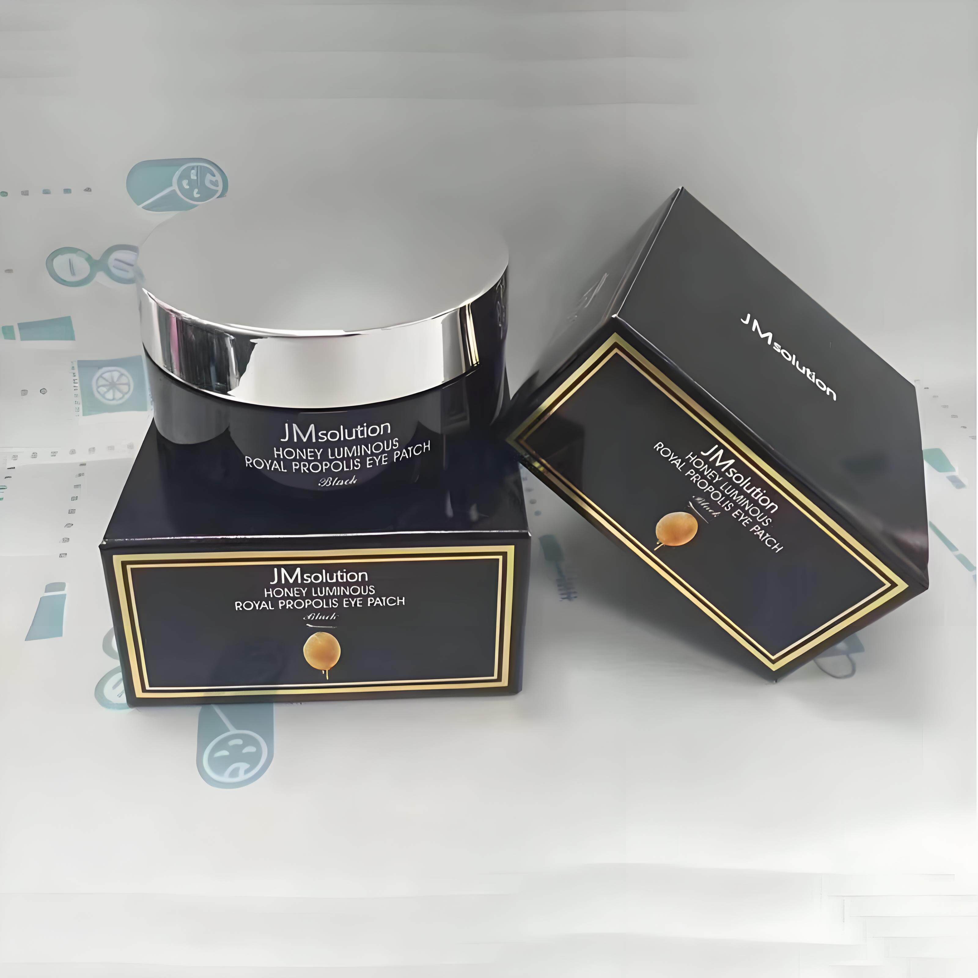 澳门代购 JMSOLUTION韩国珍珠 蜂蜜眼膜保湿淡化细纹60片