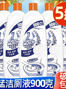 威猛先生洁厕液松木香大瓶厕所除臭洁厕宝块洁厕灵马桶清洁剂900g