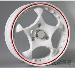 铝合金钢圈 Fortwo改装 轮毂 15寸适用于smart3 112前后配轮毂