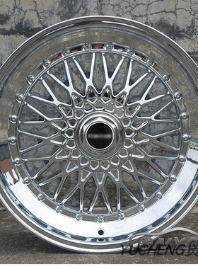 宽边爆龟18寸轮毂适用于宝来高尔夫翼豹力狮E46锐志马6思域A4翼神