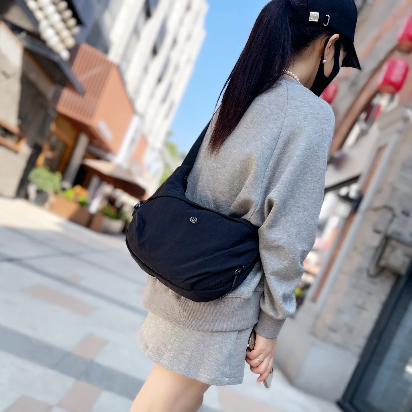 2026新款超火饺子包休闲百搭网红斜挎包防水尼龙布单肩女包简约轻,箱包皮具/热销女包/男包,通用款女包,淘宝优惠券,粉丝福利购,淘宝优惠卷