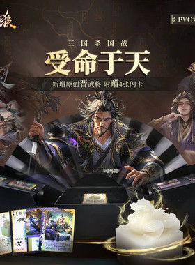 三国杀受命于天PVC塑料国战全套