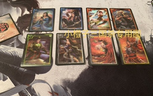 正版三国杀英文SP闪卡 2022蔡夫人曹节辛宪英全琮 8张 异画全幅3D