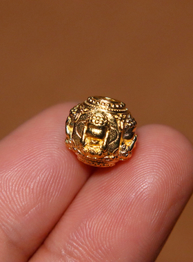 银镀金散珠配珠银镀金四不佛