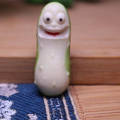 鹿角根付黄瓜莫蒂吊坠挂件隔珠