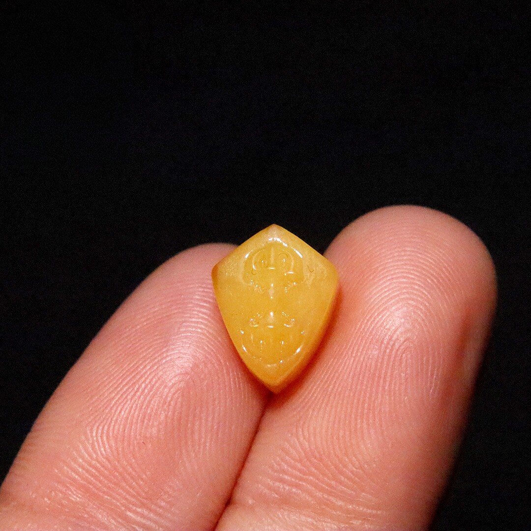 天然原矿蜜蜡金刚杵隔珠