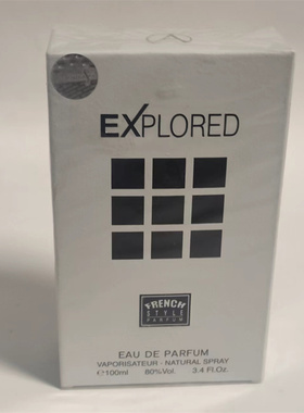 包邮 EXPLORED阿拉伯香水男士喷雾香水100ML阿联酋FRENCH正品原装