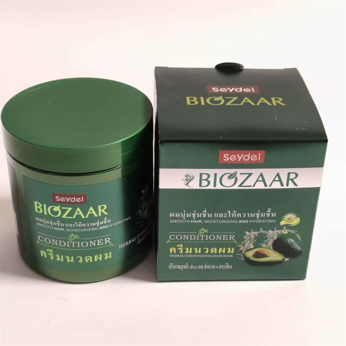 泰国进口Seydel草本调理牛油果护发膜500ml BIOZAAR碧欧扎儿养素