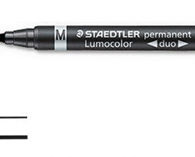 正品德国施德楼348 M|F双头记号笔工厂实验室手绘设计草图笔