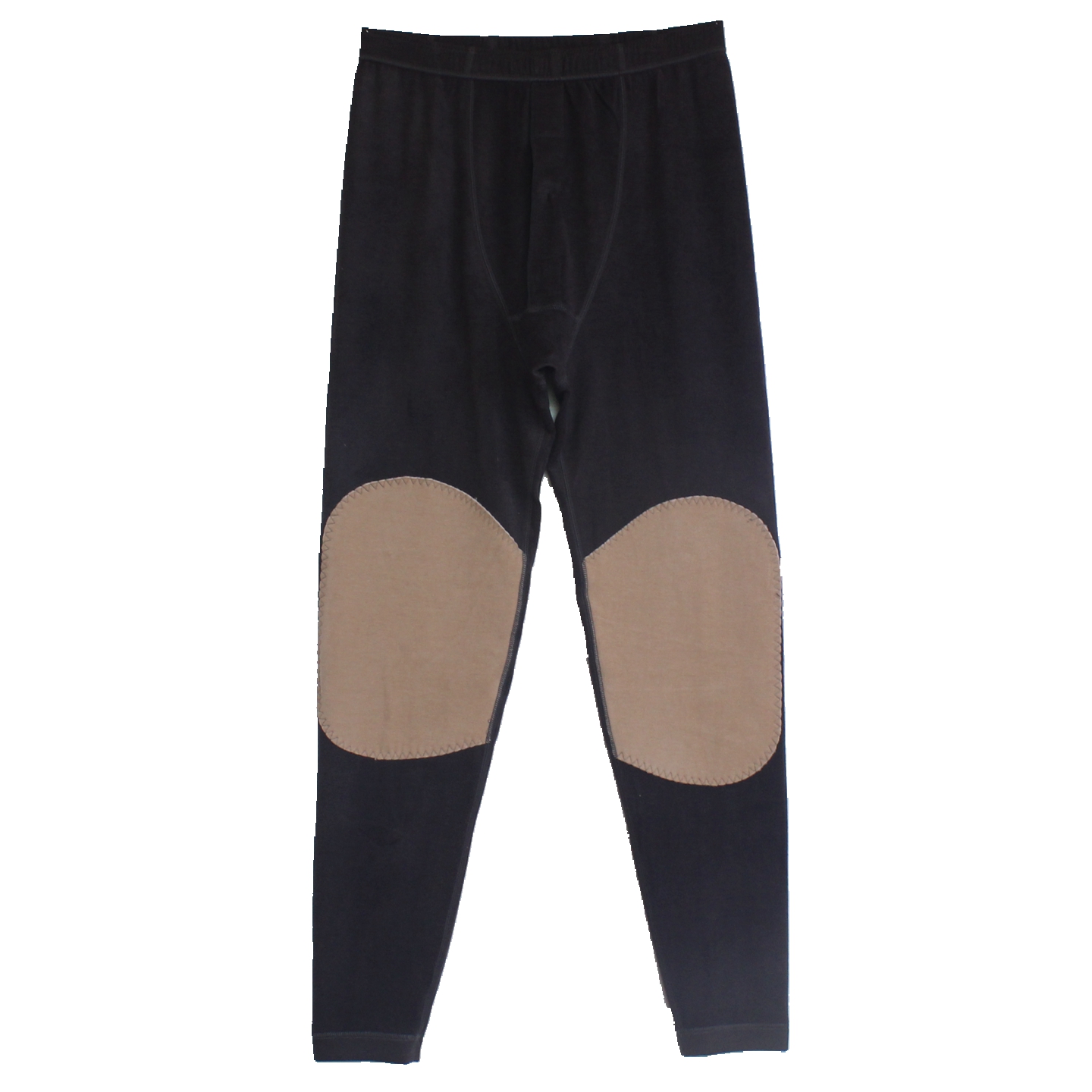 花系男士加厚加绒贴片发热保暖裤