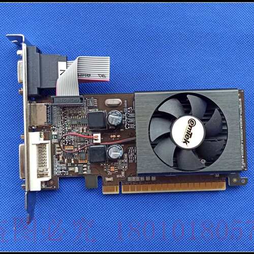 AGP显卡 工控机专用显卡 GF210 512M DDR3 32B CRT DVI HDMI 议价