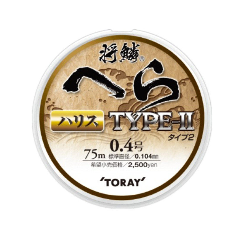 日本原装进口TORAY东丽 将鳞TYPE二代子线子系 钓线竞技海拉用