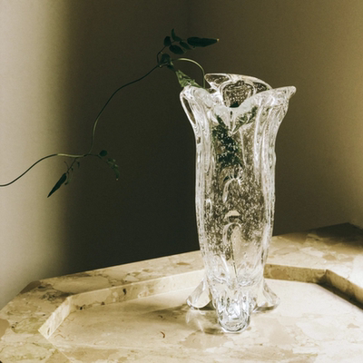 丹麦Drape玻璃客厅装饰摆件花瓶