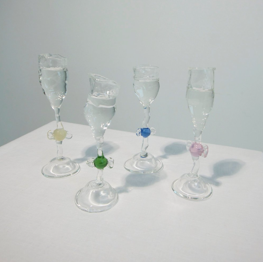 西班牙原装进口 Candy系列糖果手工玻璃香槟酒杯起泡甜酒杯礼物