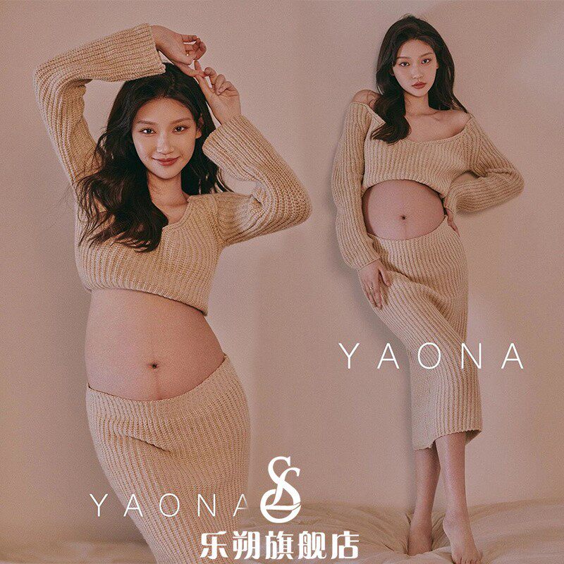 孕妈大肚写真服装 影楼孕妇照服装 性感可爱孕妇摄影造型服