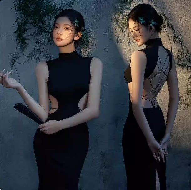 影楼新款新中式国风复古长袍个人气质高级感肖像写真摄影艺术照服,男装,其他民族服装,淘宝优惠券,粉丝福利购,淘宝优惠卷