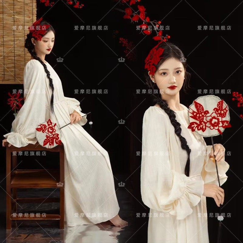 影楼新款禅意剪纸主题新中式中国风清冷感个人艺术照摄影写真服装,户外/登山/野营/旅行用品,其他户外服装,淘宝优惠券,粉丝福利购,淘宝优惠卷