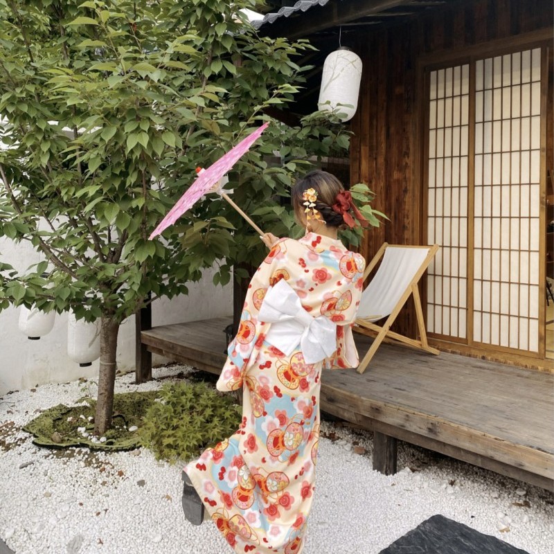 正装浴衣日本和服改良女日式传统女装拍照神明少女日系和风写真服