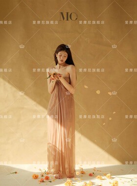 2026新款影楼早春系鲜花少女浪漫氛围感个人写真艺术照摄影服装