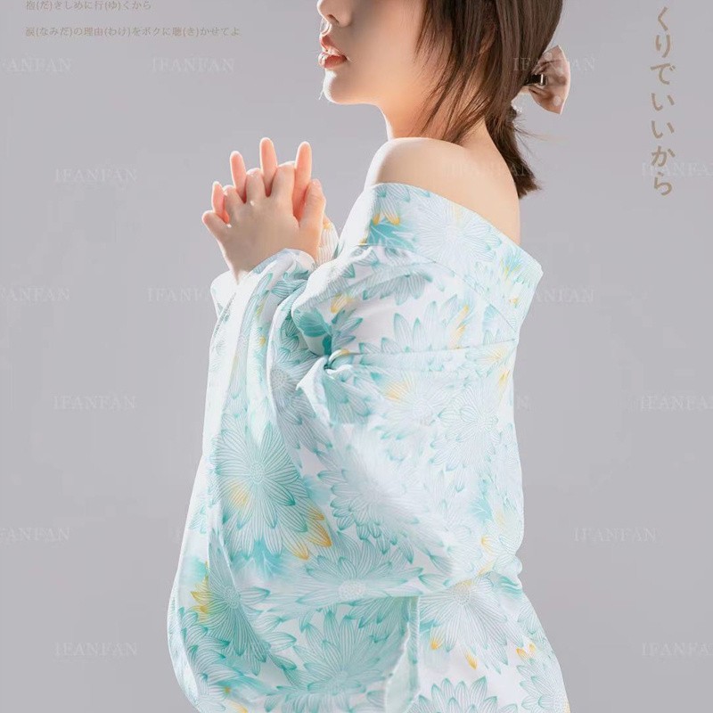 和服女正装传统樱花学生日式写真裙少女温柔文艺复古主题拍照服装