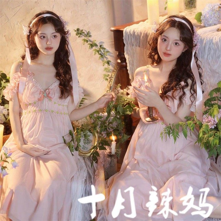 孕妇照服装影楼新款韩系油画风主题唯美风孕妈大肚照连衣裙在家拍,个性定制/设计服务/DIY,动漫/cos制服定制/加工,淘宝优惠券,粉丝福利购,淘宝优惠卷