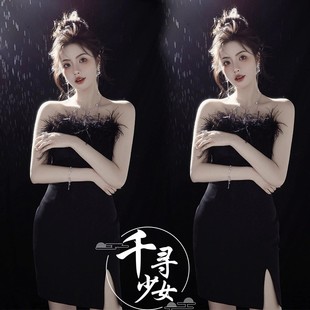 影楼新款个人写真韩系高级纯欲风个性少女肖像艺术照摄影写真服装