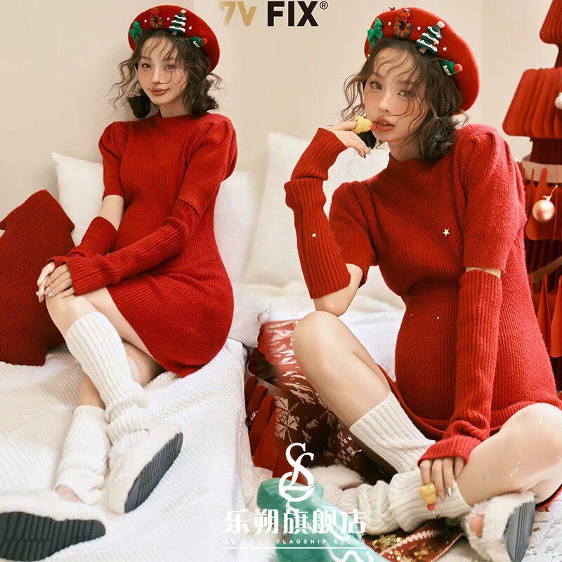 孕妇照服装影楼性感露背珍珠礼服连衣裙孕妈大肚写真摄影拍照衣服
