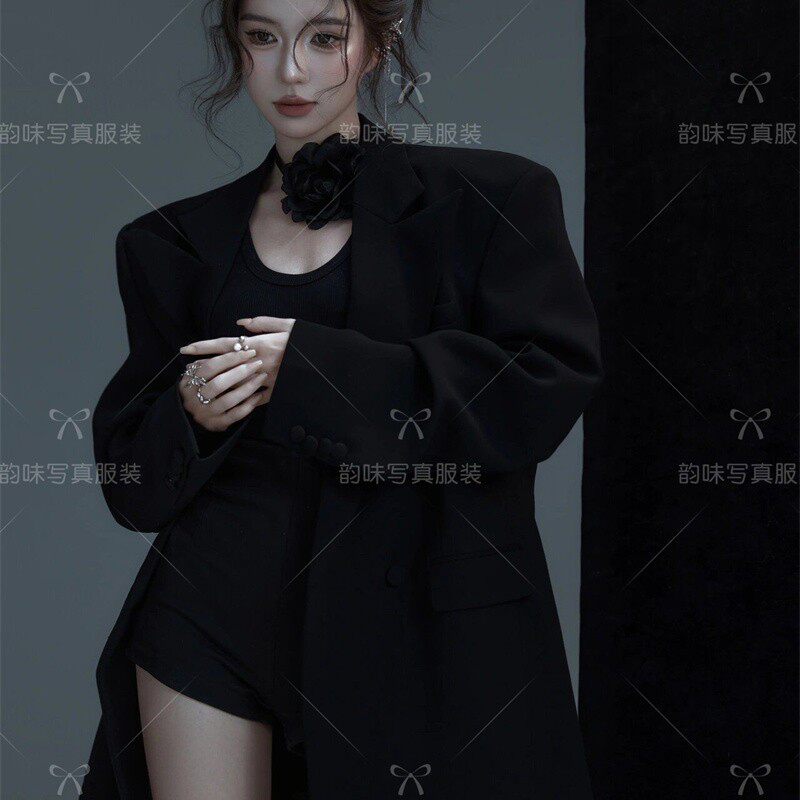 影楼新款个人形象创新艺术照写真主题服饰性感御姐纯欲风少女私房