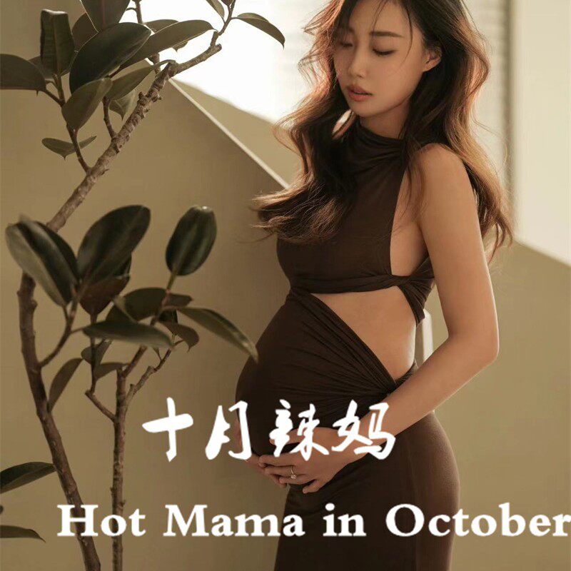 孕妇照服装新款影楼孕妈咪写真艺术照性感气质孕妇拍照衣服在家拍