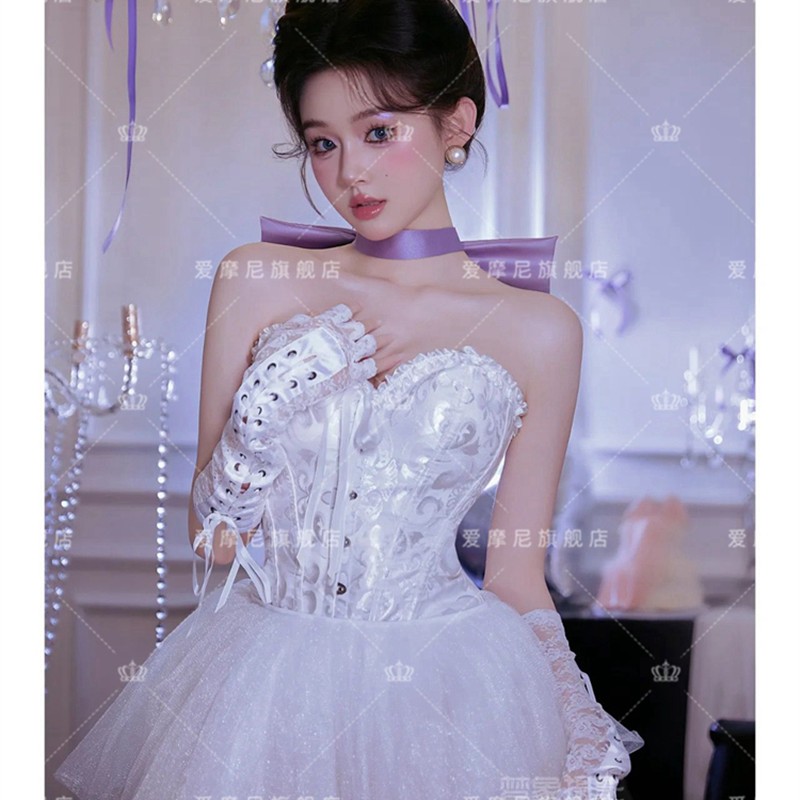 影楼新款梦中情猫少女写真主题服装个性汤姆猫cos艺术照摄影演出