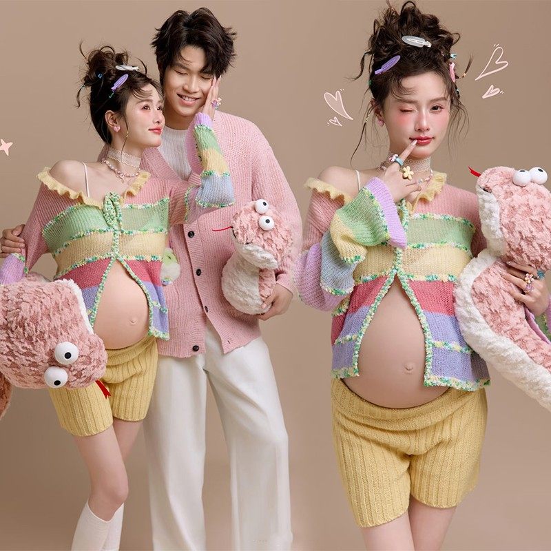 影楼新款孕妇照服装高级感时尚甜美可爱温柔风套装孕妈咪摄影服装,男装,其他民族服装,淘宝优惠券,粉丝福利购,淘宝优惠卷