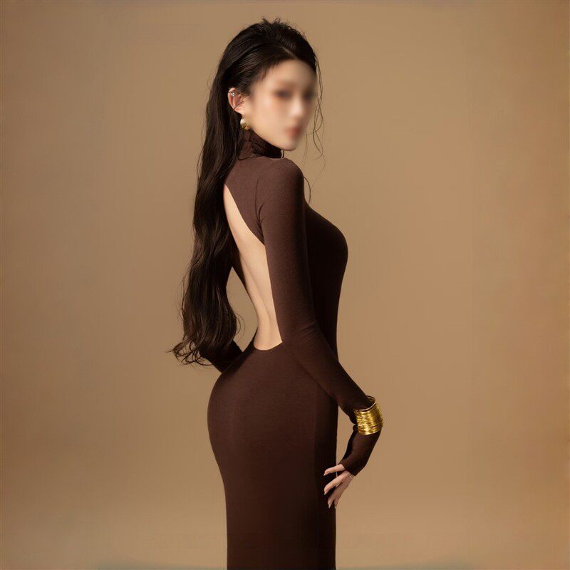 2026影楼新款个人拍照肖像照主题服装女高级感艺术照写真舞台服装