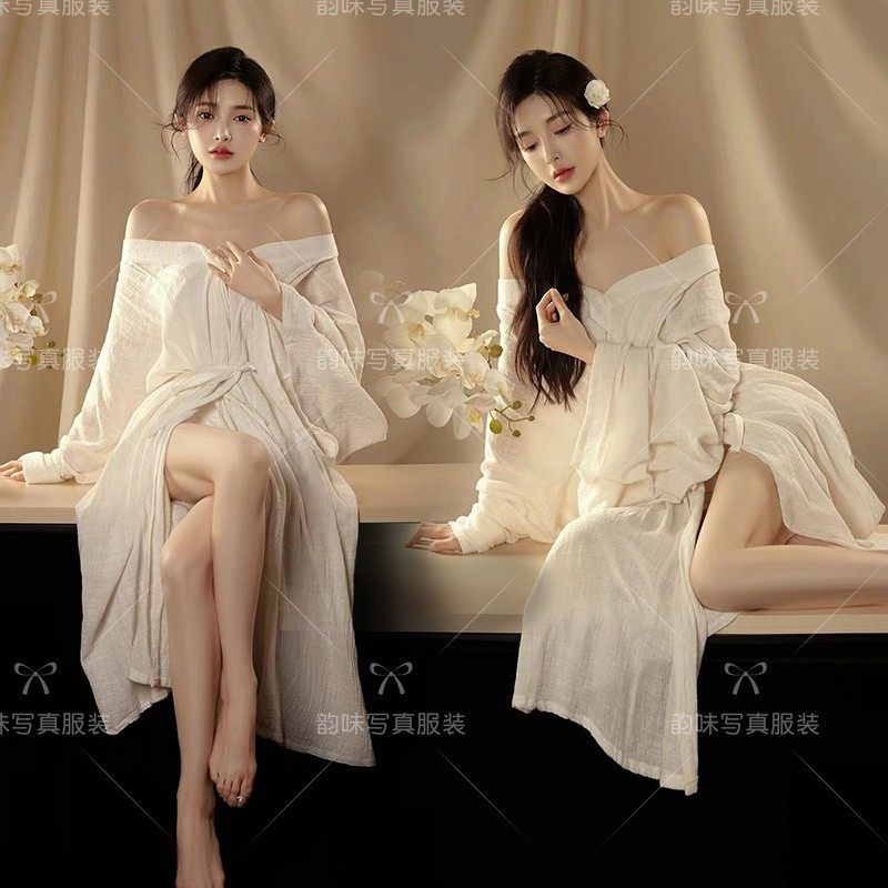 24新款新中式复古风影楼唯美情绪少女摄影服装个人写真拍照衣服,男装,其他民族服装,淘宝优惠券,粉丝福利购,淘宝优惠卷