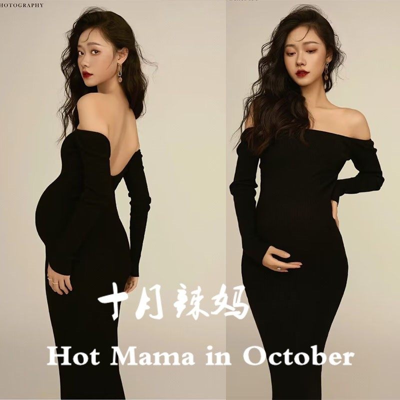 黑色性感露背孕妇连衣裙 专为孕妇拍照设计 写真艺术照专用,男装,其他民族服装,淘宝优惠券,粉丝福利购,淘宝优惠卷
