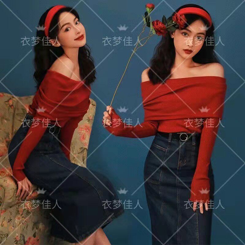 写真服装女复古港风艺术照画报风个人少女影楼主题拍照摄影服装