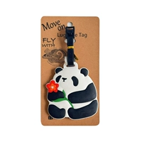 Багажная бирка-цветок-обнимашка