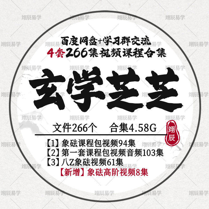 玄学芝芝4套八Z像法入门高阶课程包实战视频合集国学自学教程资料