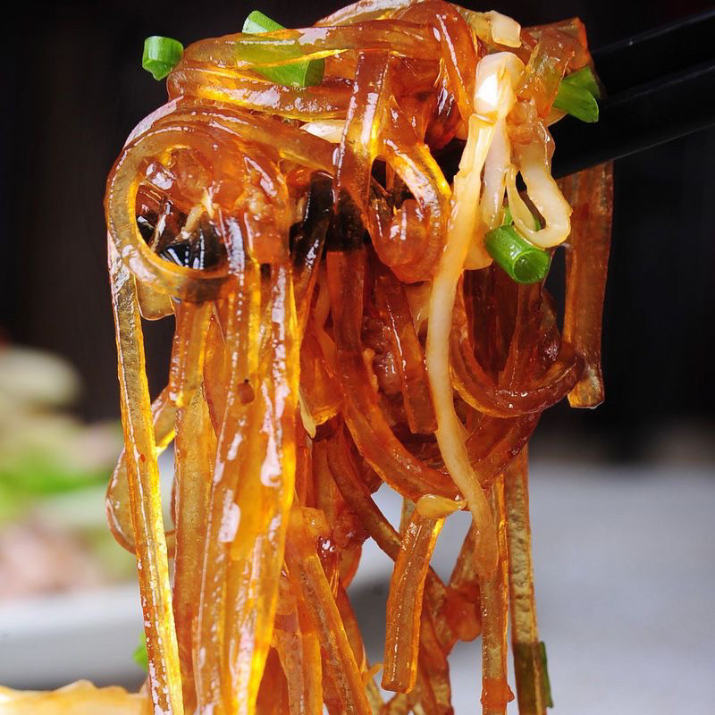 水晶粉丝凉拌菜火锅麻辣烫食材