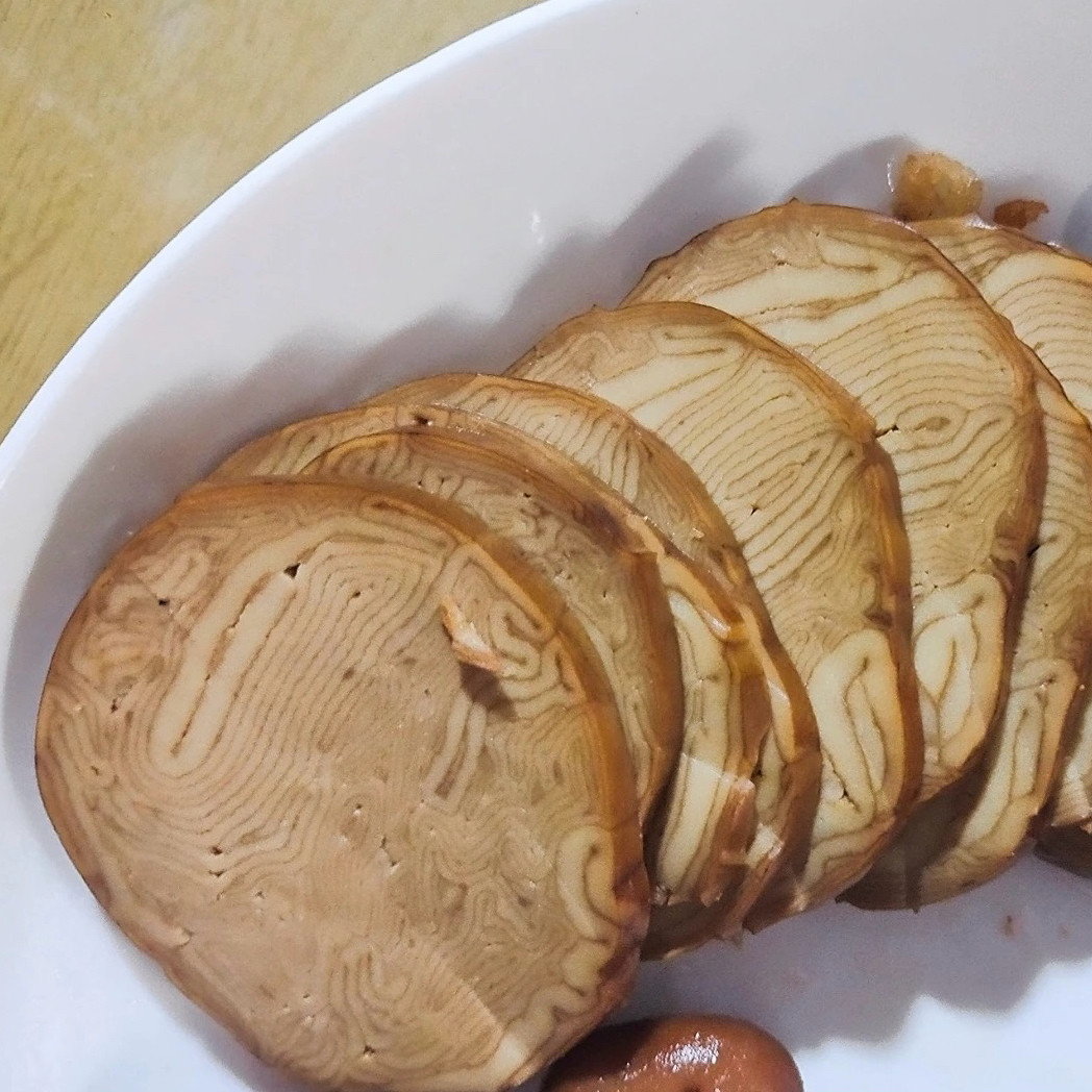 素鸡豆制品五香豆腐干仿荤素火腿豆腐卷即食下酒菜卤菜凉拌菜食材
