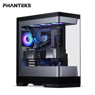 追风者EVOLV S2 视界之窗台式电脑海景房水冷机箱标配4个120风扇